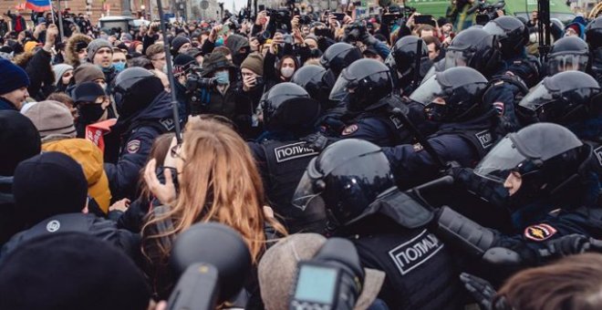 La Policía rusa actúa contra el entorno del opositor Navalni antes de la nueva jornada de protestas
