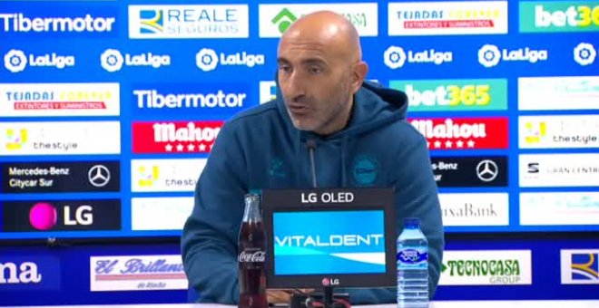 Abelardo: "Me marcho satisfecho, porque hoy sí que hemos competido como un equipo"