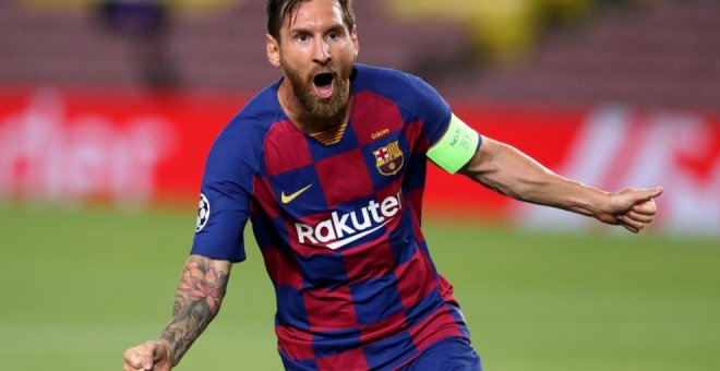Messi deja el FC Barcelona