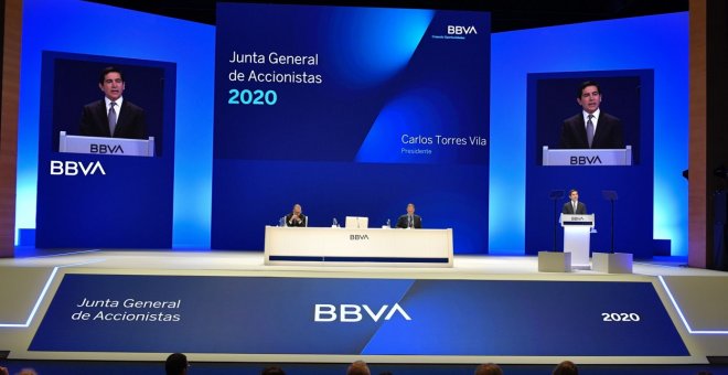 La cúpula de BBVA renuncia a su bonus de 2020