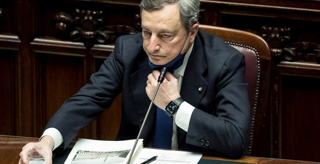 Draghi y su equipo de gobierno logran también el apoyo de una amplia mayoría en la Cámara de Diputados