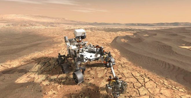 Este es Perseverance, el rover eléctrico que busca vida en Marte
