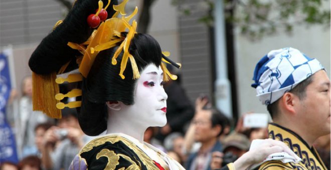 El mundo de la mujer geisha