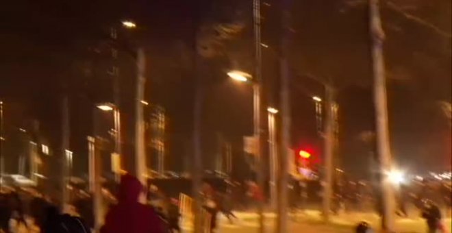 Cuarta noche de protestas en Girona