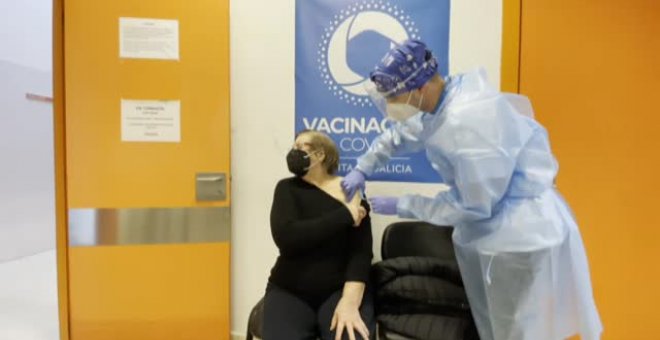 Nueve Comunidades Autónomas comienzan a vacunar a los mayores de 80 años