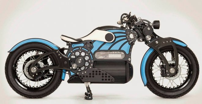 Curtiss One, una moto eléctrica espectacular y real, solo costará 115.000 dólares