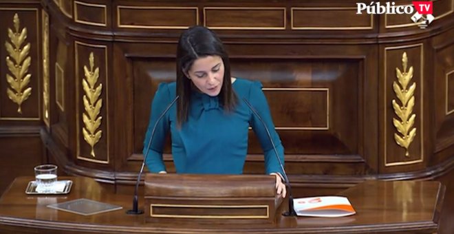 Inés Arrimadas: "PSOE y PP son como Pimpinela"