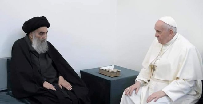 El papa Francisco y el ayatolá Al Sistani se reúnen en Irak, un concilio histórico entre el islam y el cristianismo