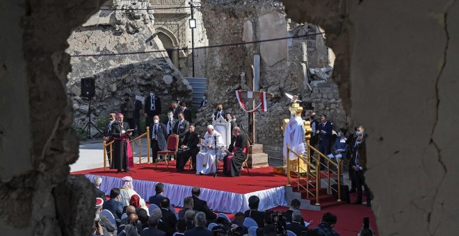 El papa Francisco, ante las atrocidades del Estado Islámico en Mosul