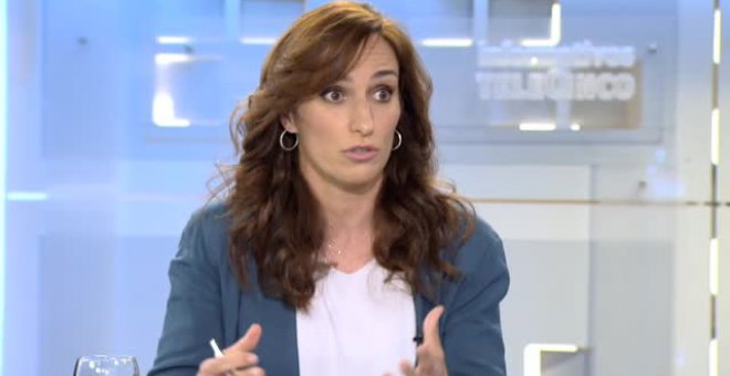Mónica García: "El PP hace una política de 'pies de barro' que no está conectada con la realidad"