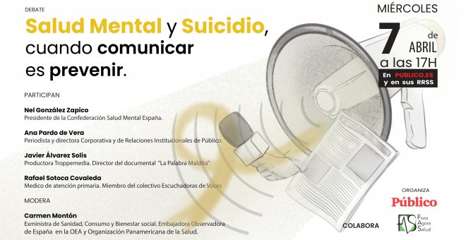 DEBATE | Salud mental y suicidio, cuando comunicar es prevenir