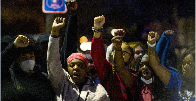 Protestas en Mineápolis tras la muerte de un joven negro a disparos por la Policía