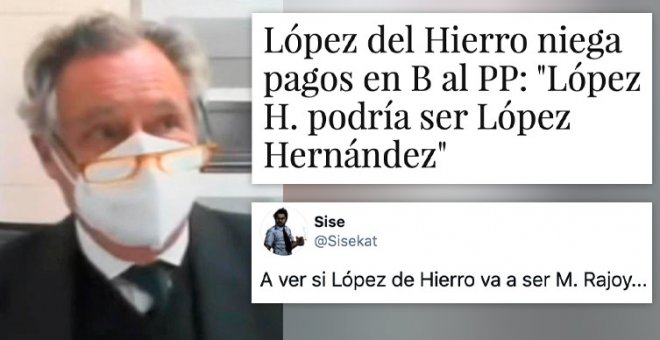 "López H. no es López del Hierro y M. Rajoy no es Mariano Rajoy, pero el Coletas cobró de Venezuela"