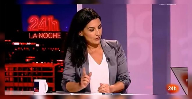 Rocío Monasterio queda retratada en TVE: le desmienten un dato en plena entrevista en directo
