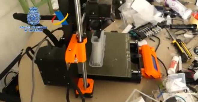 Descubierto el primer taller ilegal de impresión de armas en 3D en España