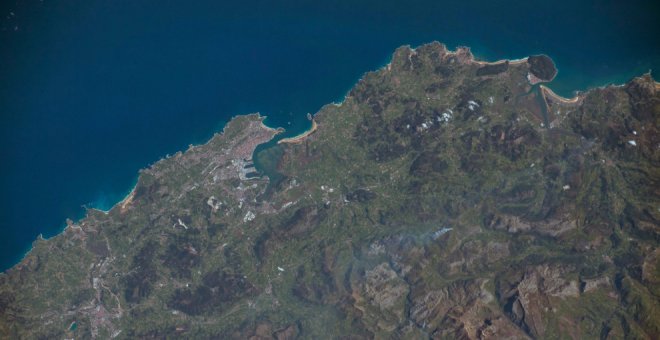 Los astronautas de la Estación Espacial Internacional sobrevuelan Santander