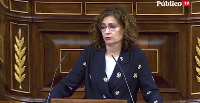 Mª Jesús Montero, a Vox: "No les vamos a permitir que siembren odio en la sociedad española provocando enfrentamientos entre los ciudadanos"
