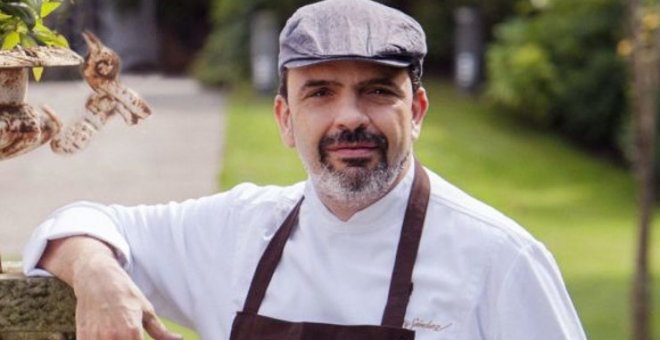 Jesús Sánchez, del Cenador de Amós, participa en un recetario de chefs con Estrellas Michelin contra el desperdicio alimentario
