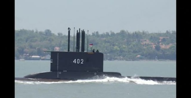 Segundo día de búsqueda del submarino desaparecido en aguas de Indonesia