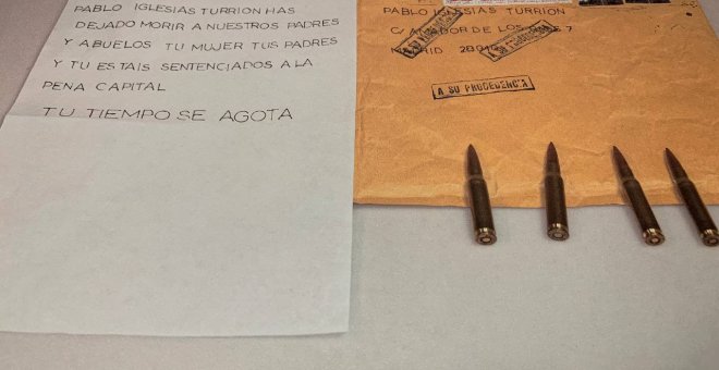 Iglesias, Marlaska y María Gámez, directora de la Guardia Civil, reciben cartas con graves amenazas de muerte