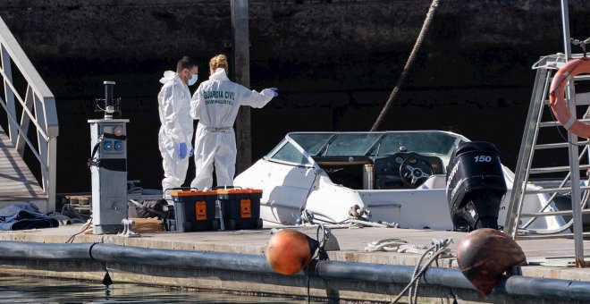 Los restos de sangre hallados en el barco son del padre de las niñas desaparecidas en Tenerife