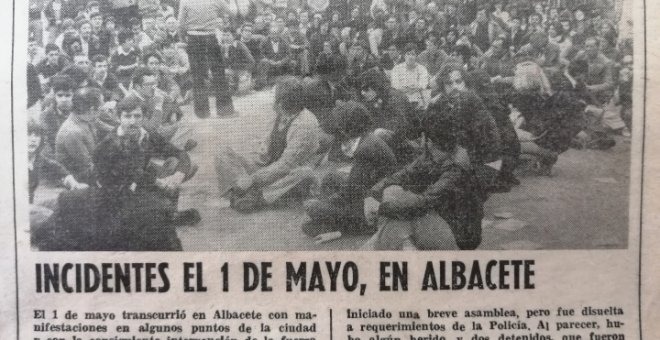 Verdad Justicia Reparación - Primero de mayo de 1977: reprimido violentamente por orden de Martín Villa