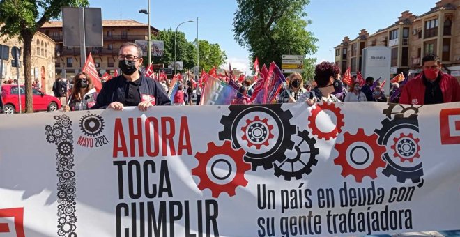 Vuelven a tomar las calles de Castilla-La Mancha las reivindicaciones del 1 de mayo