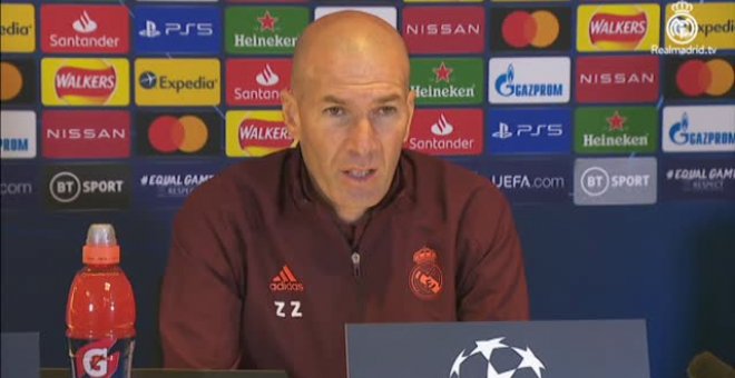 Zidane confía en Hazard para Londres: "Es un muy buen momento para él y viene preparado"