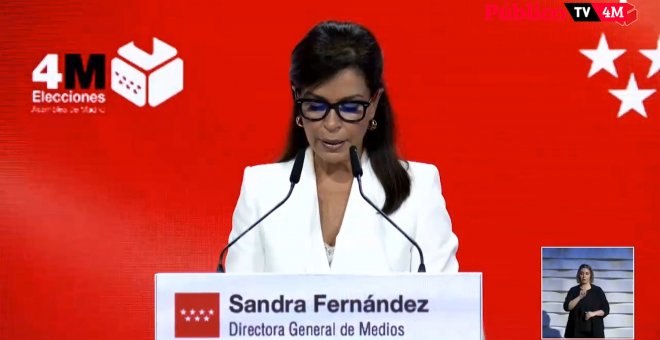 Rueda de prensa para actualizar los datos de participación en las elecciones a la Asamblea de Madrid