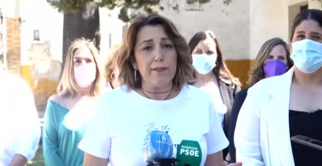 Susana Díaz: "La estabilidad de Andalucía depende de la fuerza de extrema derecha"