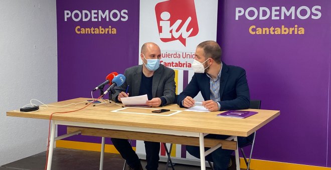 IU y Podemos concurrirán juntos a las elecciones autonómicas y locales en 2023 para "ser la voz de la Cantabria trabajadora en el Parlamento"