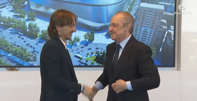 Modric renueva un año más con el Real Madrid