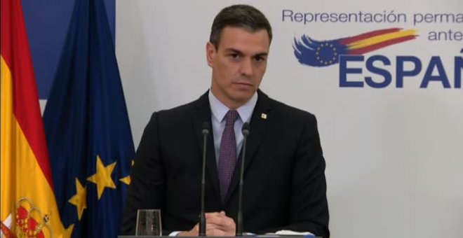 Sánchez dice que España recibirá un anticipo de 9.000 millones de euros de Europa en julio
