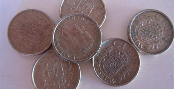 Los españoles tenían en abril 1.586 millones de euros en pesetas, a dos meses del final del plazo para cambiarlas