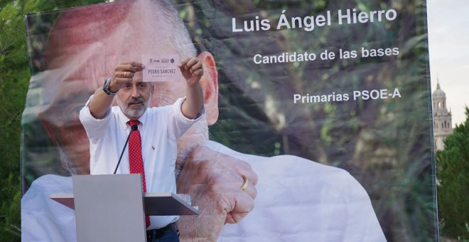 Hierro reivindica que su candidatura es la "única que puede unir" al PSOE de Andalucía