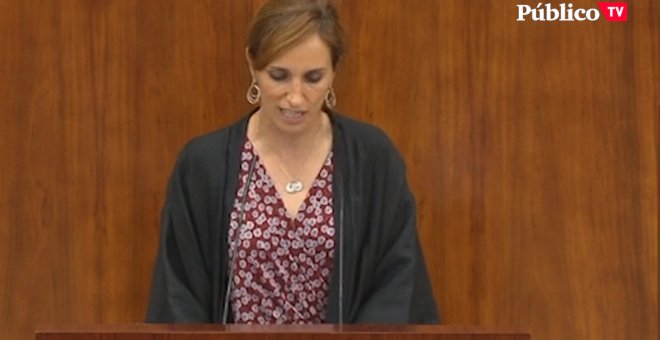 Mónica García defiende la lista de nombres que para ella han traído la verdadera libertad