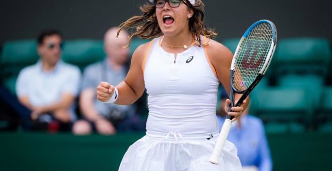 Ane Mitegi se convierte en la primera española junior en ganar el torneo de Wimbledon