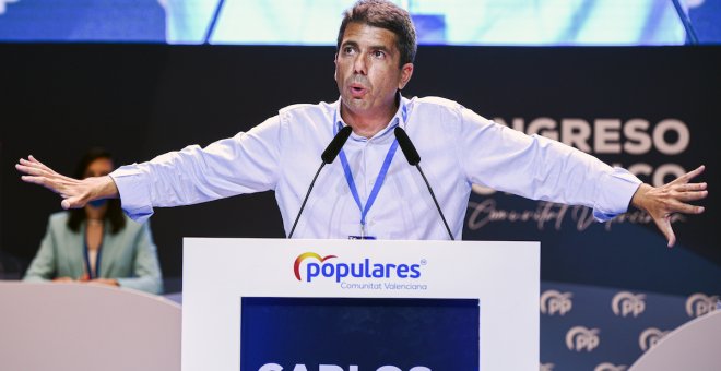 El PP valencià recupera l’anticatalanisme amb el nou lideratge de Carlos Mazón per intentar reviscolar
