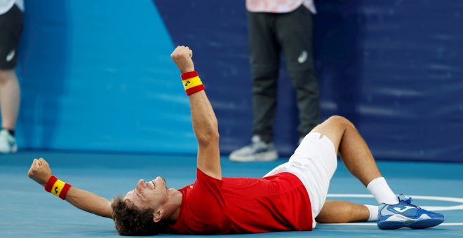 Pablo Carreño gana a Novak Djokovic y consigue la medalla de bronce