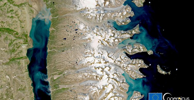 Una ola de calor provoca un deshielo "masivo" y temperaturas récord en Groenlandia