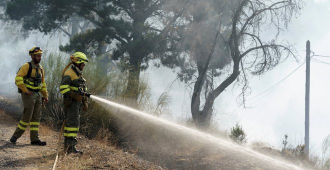 Controlado el incendio de El Tiemblo después de arrasar cerca de 800 hectáreas