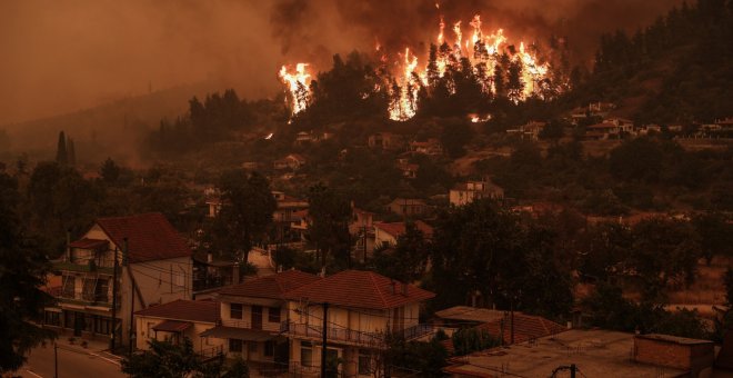El calor del Mediterráneo amenaza con avivar los ya devastadores fuegos