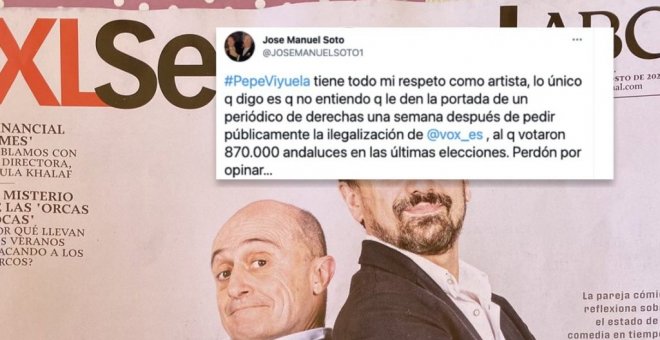El humorista Pepe Viyuela pone nerviosa a la ultraderecha española en Twitter