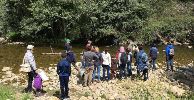 Red Cambera busca voluntarios para estudiar y proteger los ríos de Cantabria