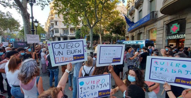 Centenars de persones clamen a Barcelona per a la reforma del reglament d'estrangeria