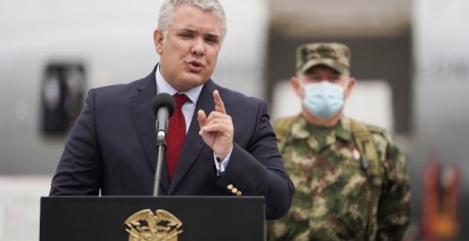 Exteriores propone condecorar al presidente de Colombia, Iván Duque, tras un año marcado por la violencia en el país