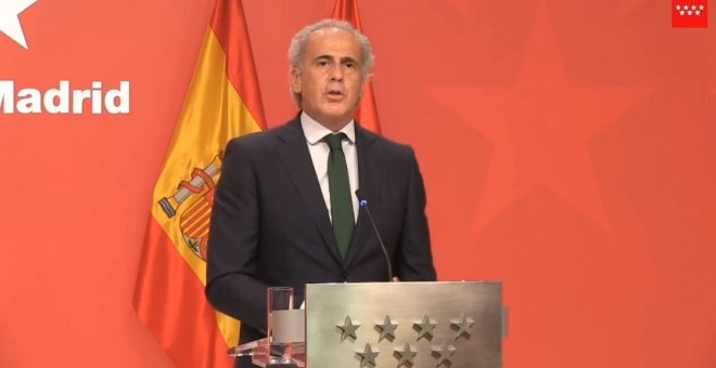 Ruiz Escudero anuncia la flexibilización de las medidas sanitarias en Madrid