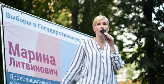 Marina Litvinovich, candidata opositora al Parlamento: "Rusia es un Estado mafioso, ineficaz y corrupto"