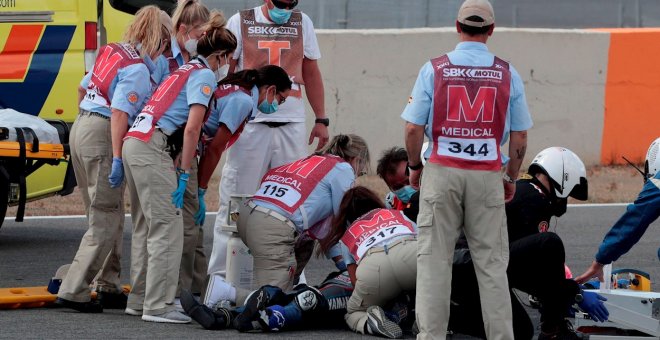 Muere el piloto español de motociclismo Dean Berta Viñales tras un accidente en el circuito de Jerez