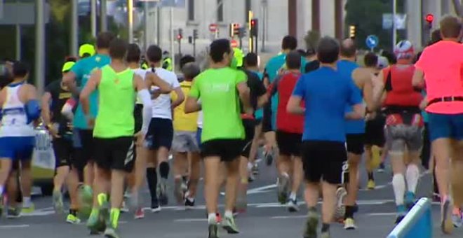 30.000 corredores participan en la Maraton de Madrid
